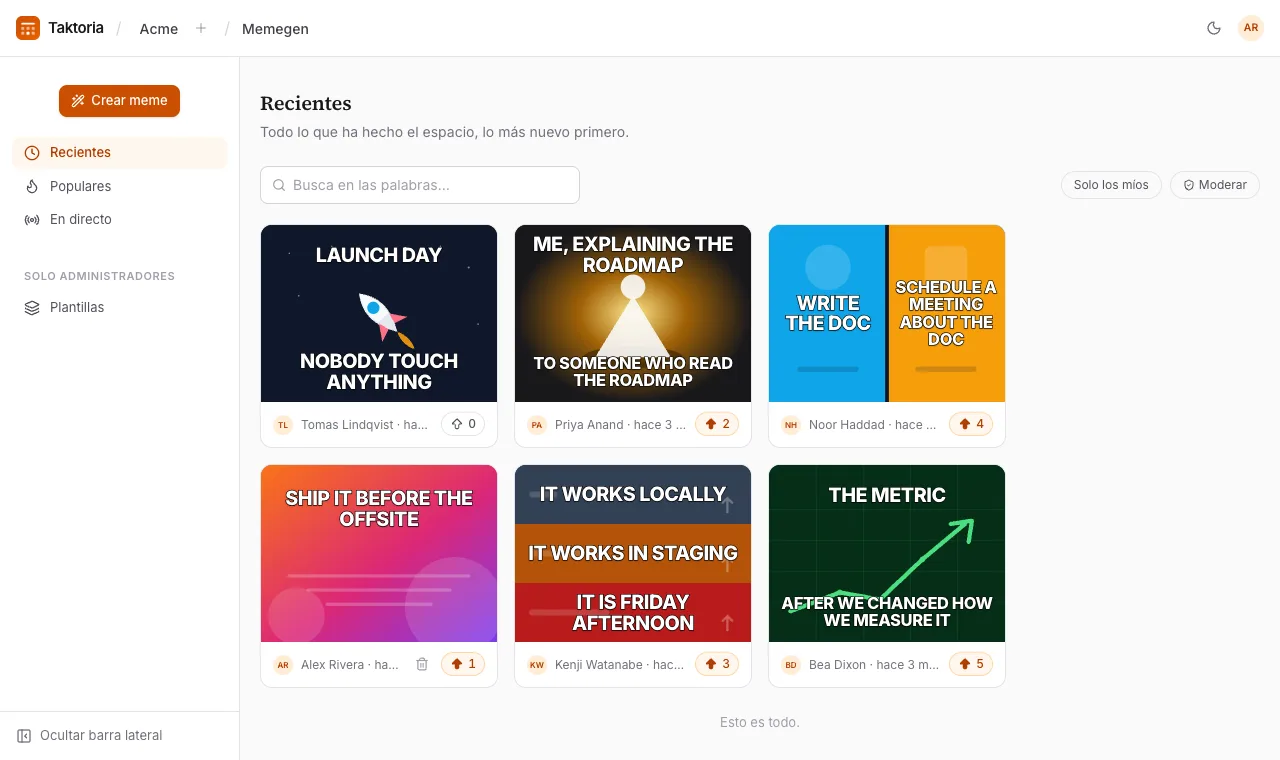 El feed